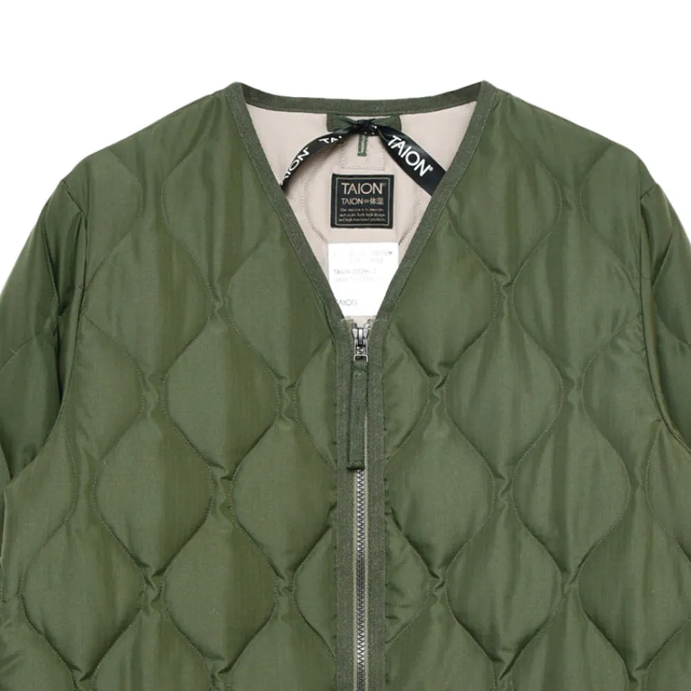 TAION - Veste Military Zip - Olive