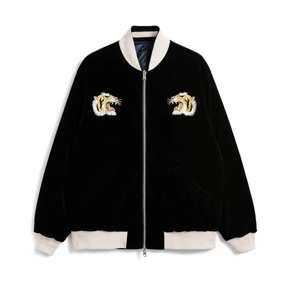 TAION - Veste Reversible Skajan - Bleu/Noir
