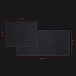 2934 SDE Tapis de bain - Carbone