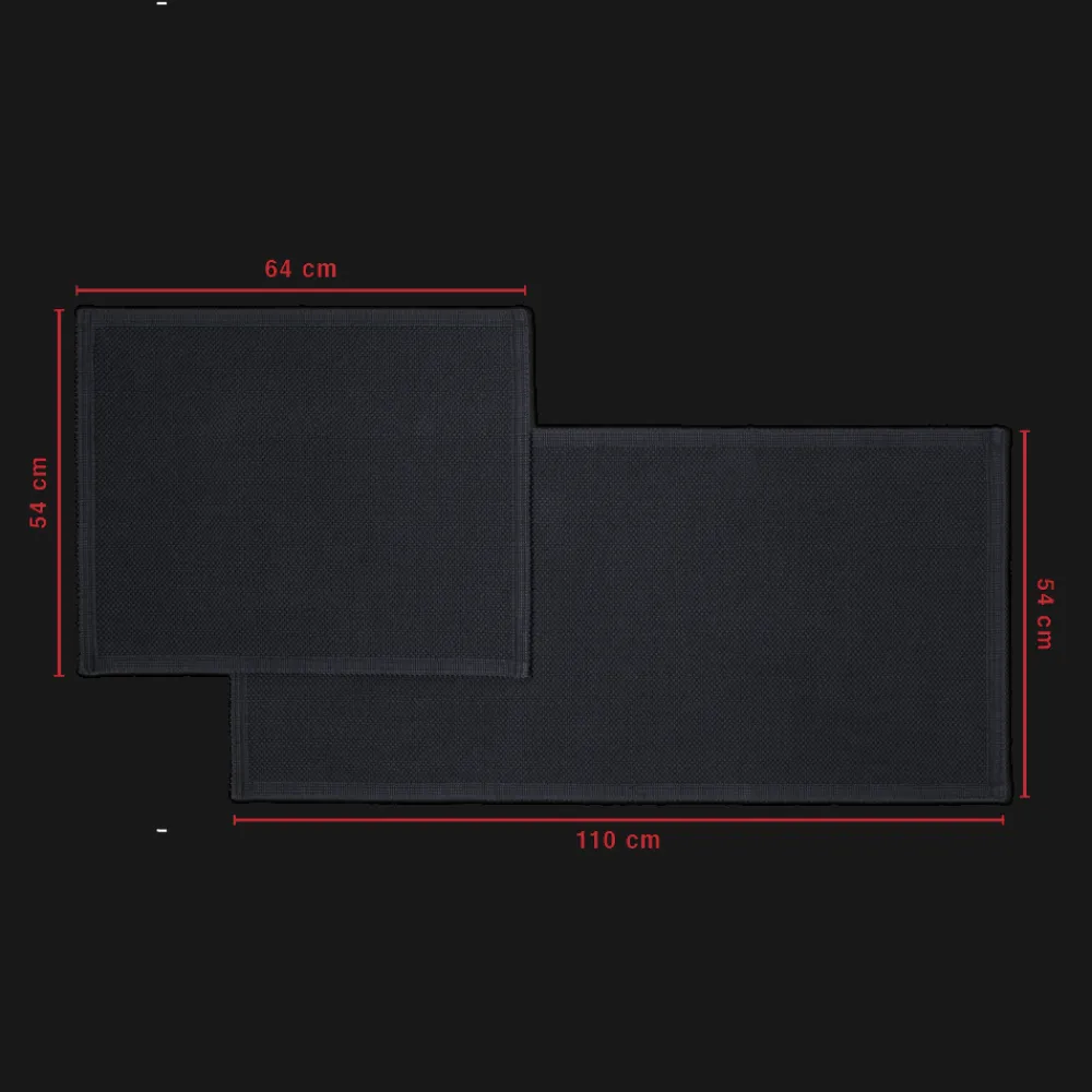 2934 SDE Tapis de bain - Carbone