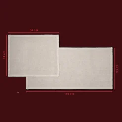 2934 SDE Tapis de bain - Perle