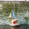 1859 ESSEASCREEN Tasse à expresso et sa soucoupe - Merci Trèfle