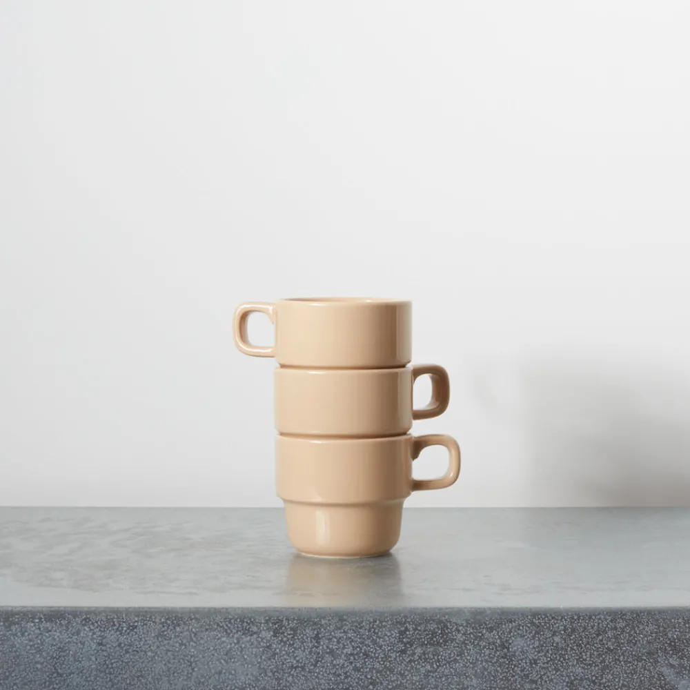 2031 MARUMITSU POTERIE Tasse Causette - Beige
