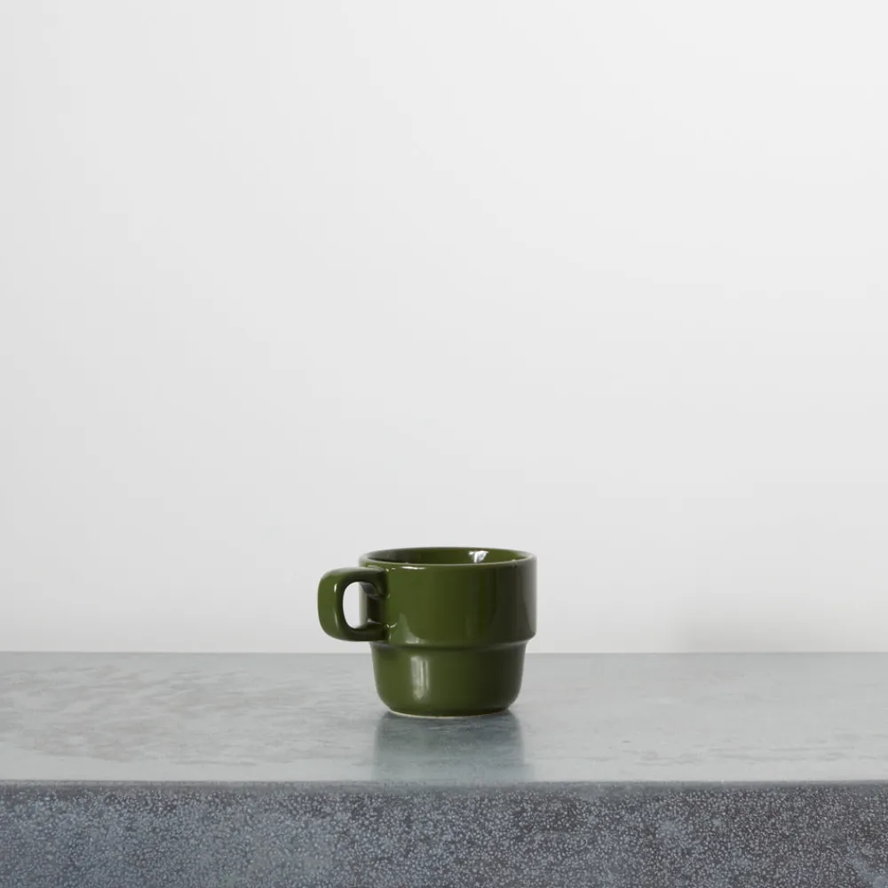 2031 MARUMITSU POTERIE Tasse Causette - Vert