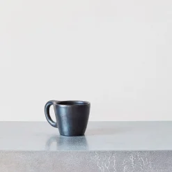 1950 INDIGENA Tasse en argile Chamba - Noire