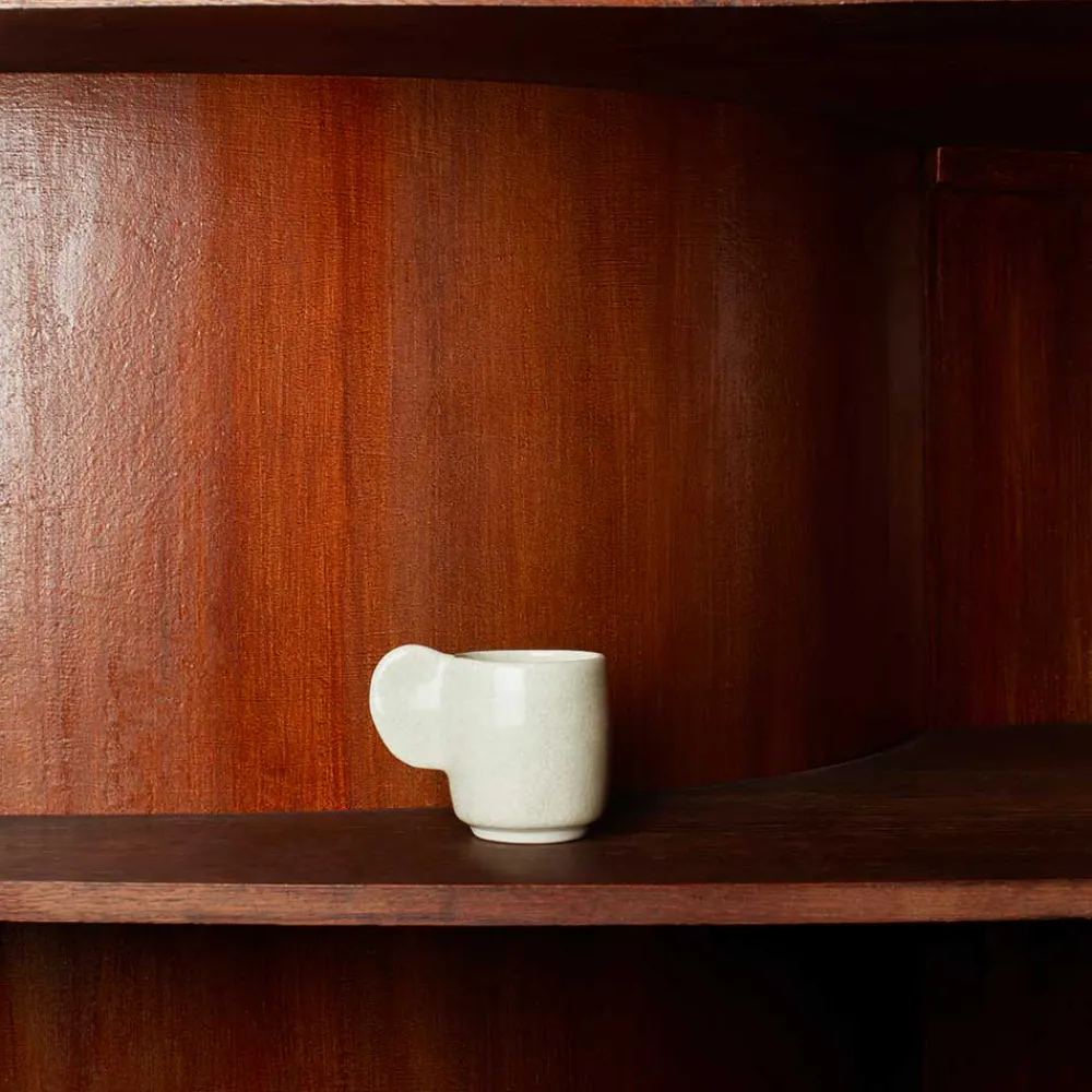 925 JARS CERAMISTES Tasse en grès émaillé Dashi - Quartz - 12cl