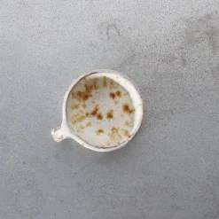 2076 HELLO POTRY Tasse en grès Moucheté - Roux