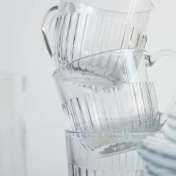 115 LA ROCHERE Tasse Ouessant en verre pressé