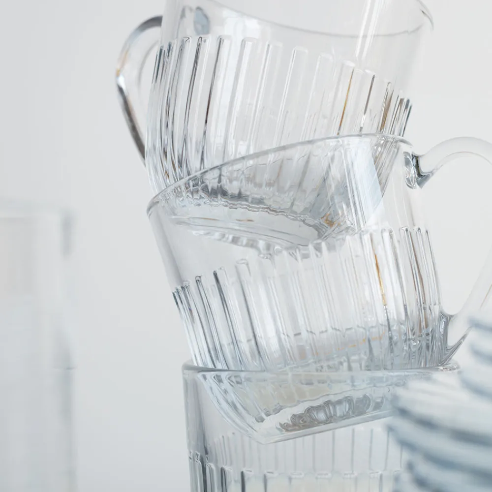 115 LA ROCHERE Tasse Ouessant en verre pressé