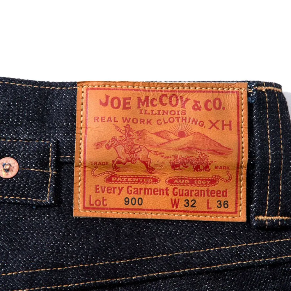 THE REAL MCCOYS - Pantalon Lot.900 - Indigo