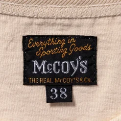 THE REAL MCCOYS - T-shirt Militaire / The Blue Ghost - Ecru