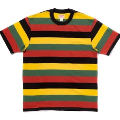 THE REAL MCCOYS - T-shirt rayé Buco Stripe - Jaune