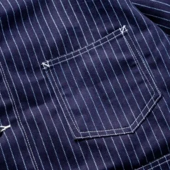 THE REAL MCCOYS - Veste Wabash Chore - Bleu
