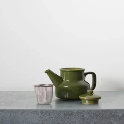 2031 MARUMITSU POTERIE Théière Causette - Vert