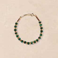 Women TITYARAVY - Bracelet Seda - Malachite