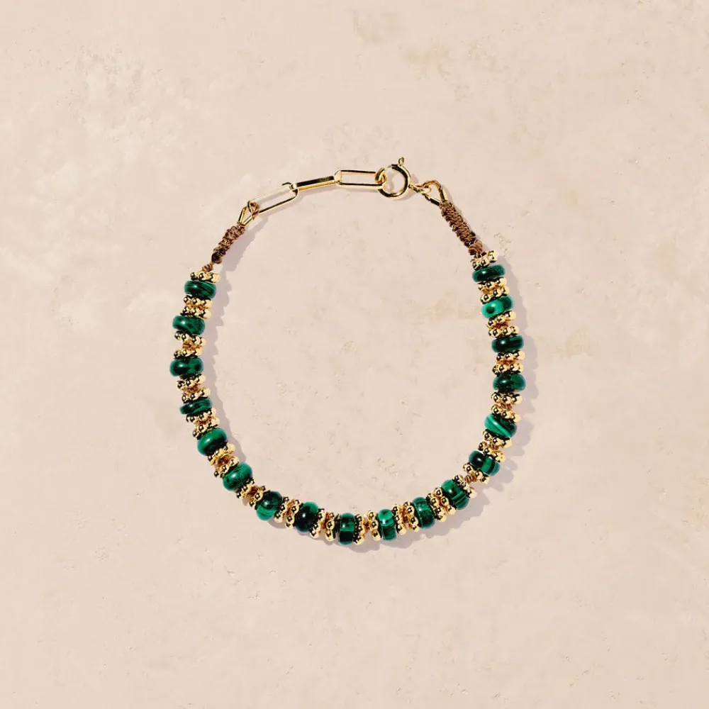 Women TITYARAVY - Bracelet Seda - Malachite