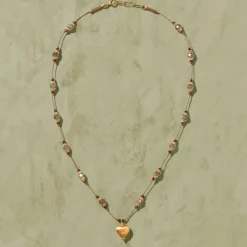 Women TITYARAVY - Collier Dil 1 Labradorite - Marron