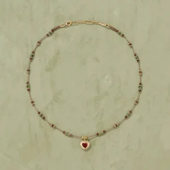 Women TITYARAVY - Collier Gini P Zoïsites - Marron