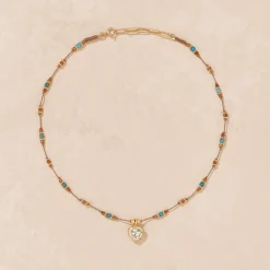 Women TITYARAVY - Collier Gini P Apatites - Marron