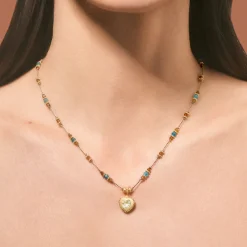 Women TITYARAVY - Collier Gini P Apatites - Marron