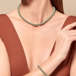 Women TITYARAVY - Collier Seda - Turquoise