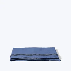 200 LINTEX Torchon en lin lavé - Bleu Paros