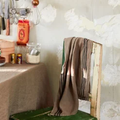 200 LINTEX Torchon en lin lavé - Brun Cha Iro