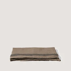 200 LINTEX Torchon en lin lavé - Brun Cha Iro