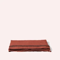 200 LINTEX Torchon en lin lavé - Rouge Urushi