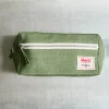 200 LINTEX Trousse de toilette en lin lavé - Vert d'Anduze