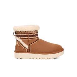 Women UGG - Bottes Classic Mini Atherson - Chestnut