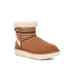 Women UGG - Bottes Classic Mini Atherson - Chestnut