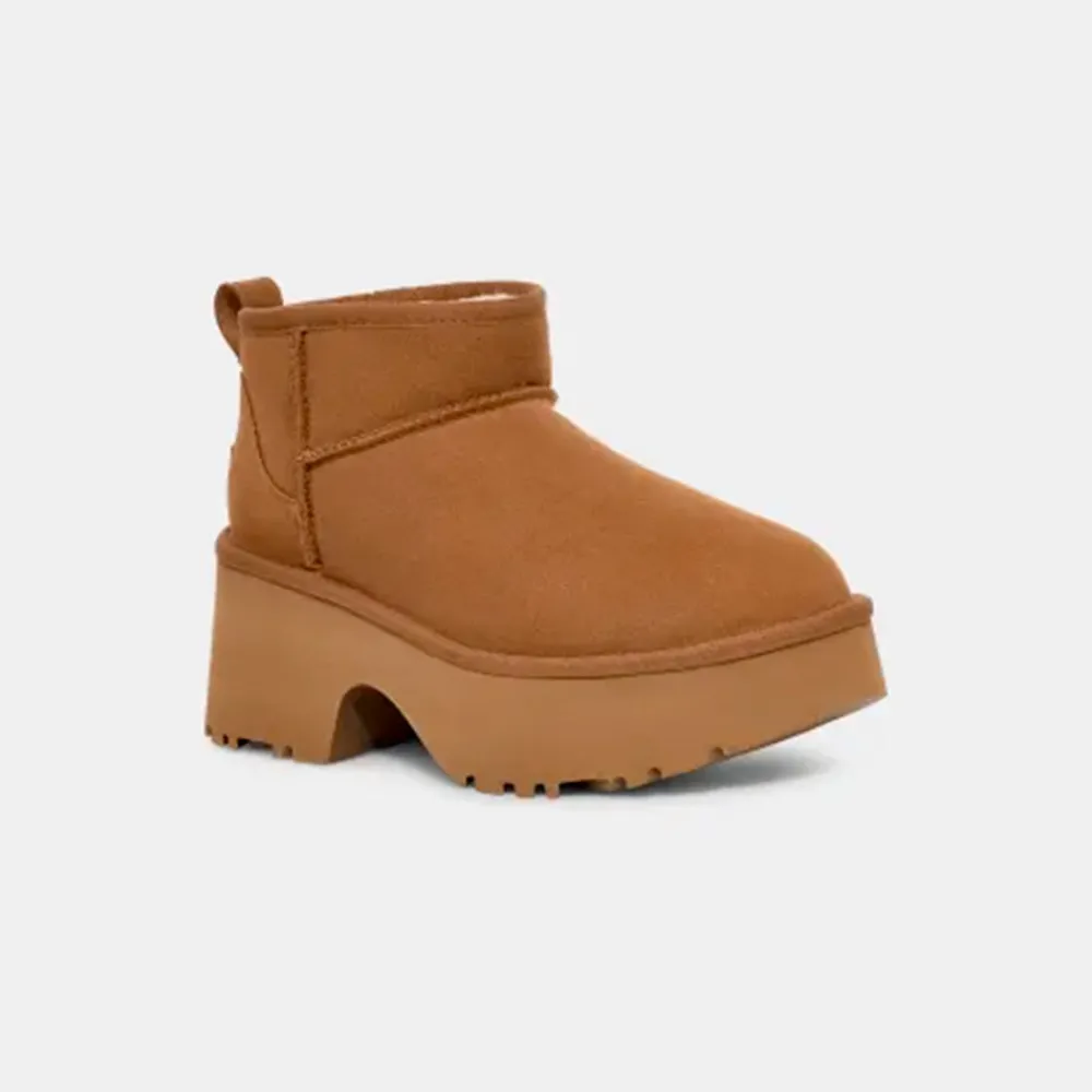 Women UGG - Bottes Classic Ultra Mini Height - Chestnut