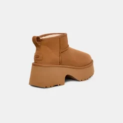 Women UGG - Bottes Classic Ultra Mini Height - Chestnut