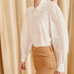 Women Ulla Johnson - Blouse Rowan - Blanc
