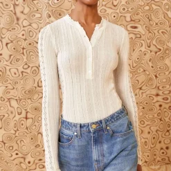 Women Ulla Johnson - Top Delia - Blanc