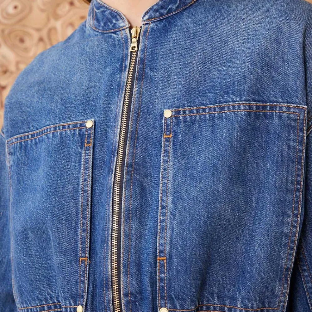 Women Ulla Johnson - Veste Alessa - Bleu