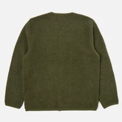 Universal Works - Cardigan à poches - Olive