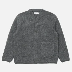 Universal Works - Cardigan à poches - Gris