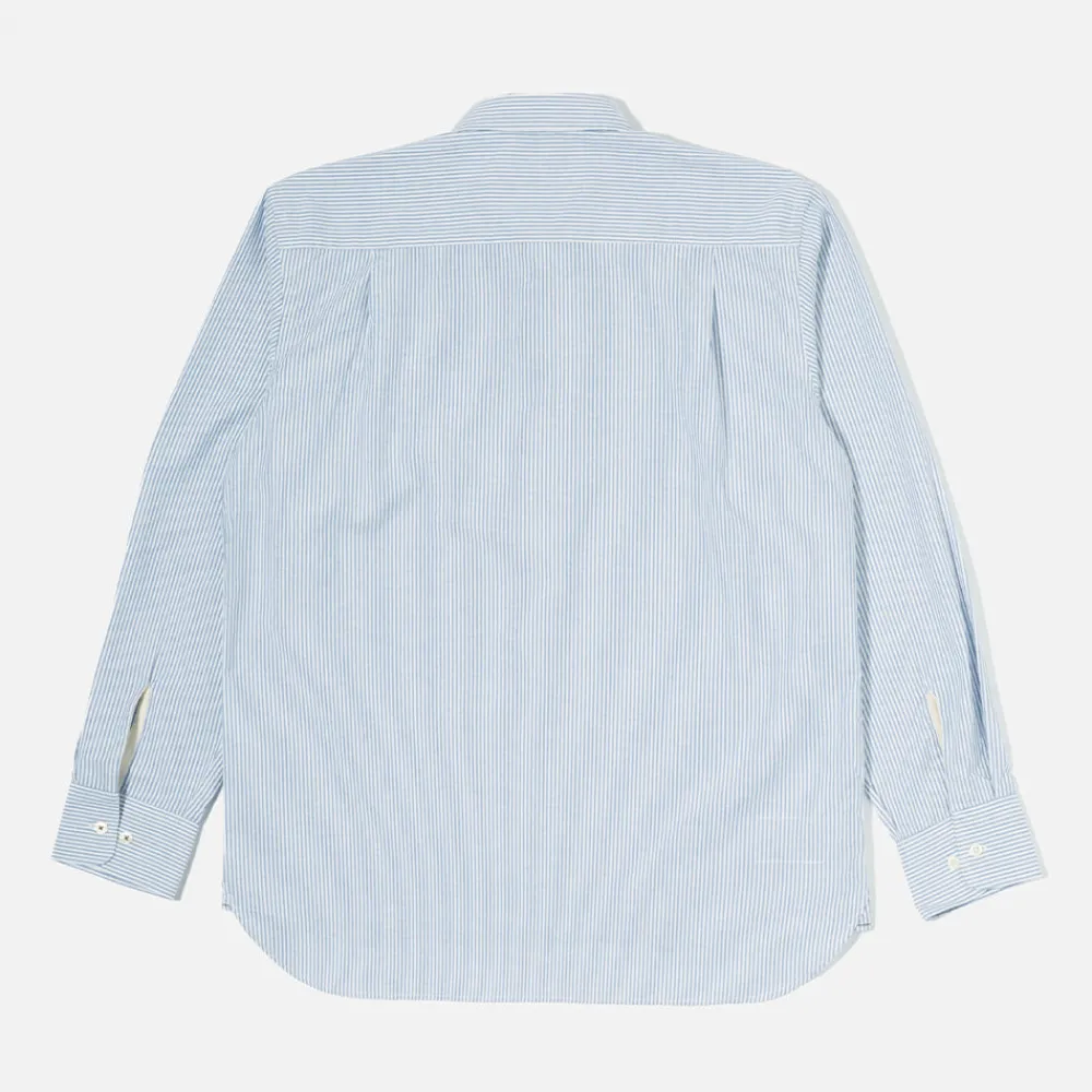 Universal Works - Chemise Poche Carrée - Marine