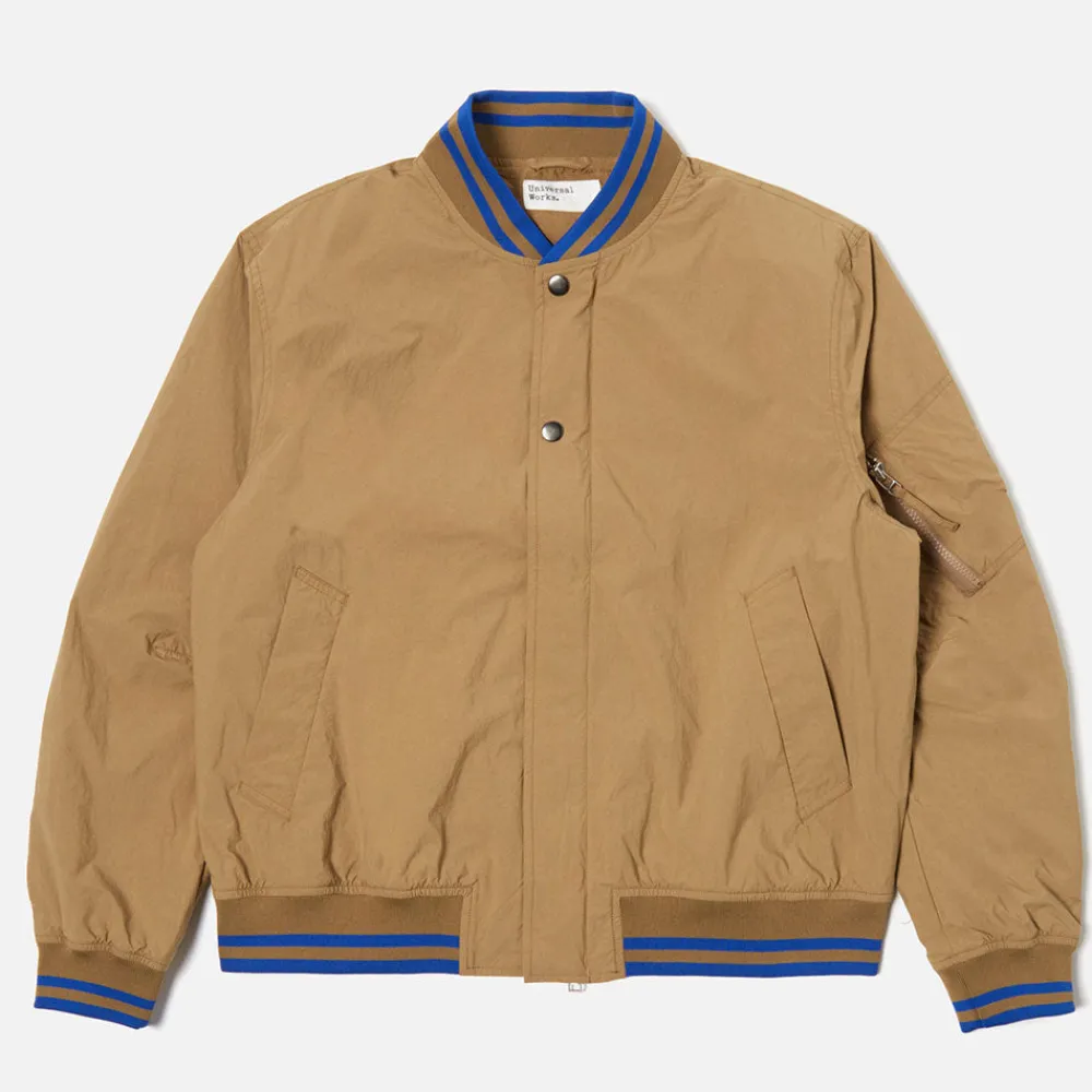 Universal Works - Veste NS Bomber - Beige