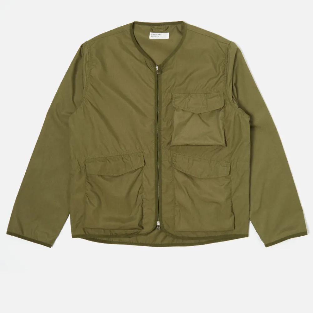 Universal Works - Veste Parachute Liner - Vert