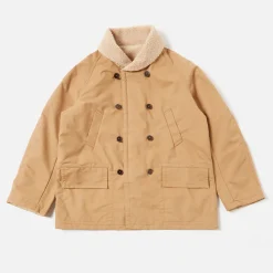 Universal Works - Veste Reversible Mackinaw - Sand