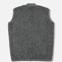 Universal Works - Veste Zip Waistcoat - Gris