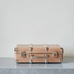 256 KAZETO Valise rigide en carton bouilli - Marron