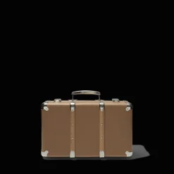 256 KAZETO Valise rigide en carton bouilli - Marron