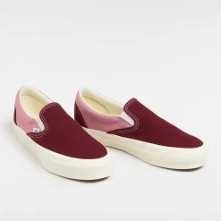 Women VANS - Slip On Reissue 98 LX - Marron & Rose