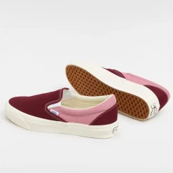 Women VANS - Slip On Reissue 98 LX - Marron & Rose
