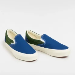 Women VANS - Slip On Reissue 98 LX - Bleu & Vert
