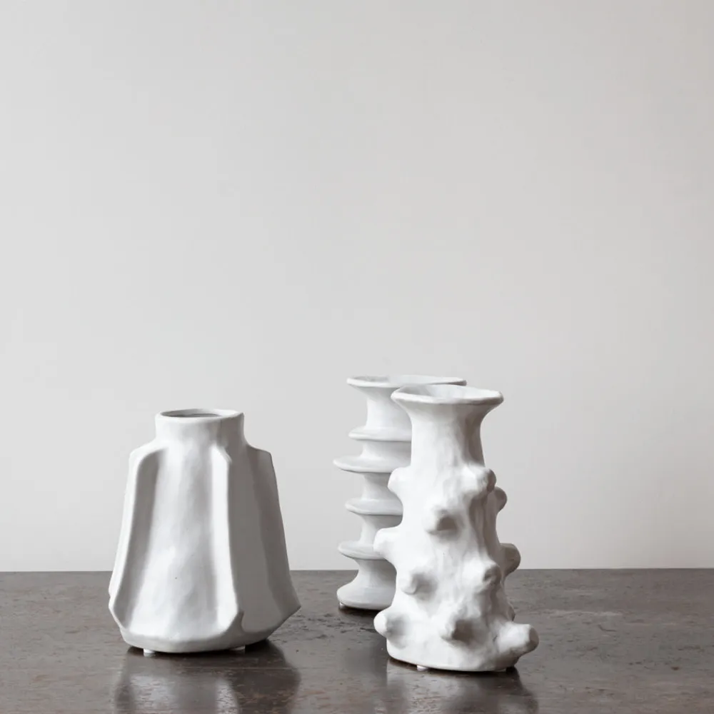 259 SERAX Vase Billy 03 - Pic Blanc